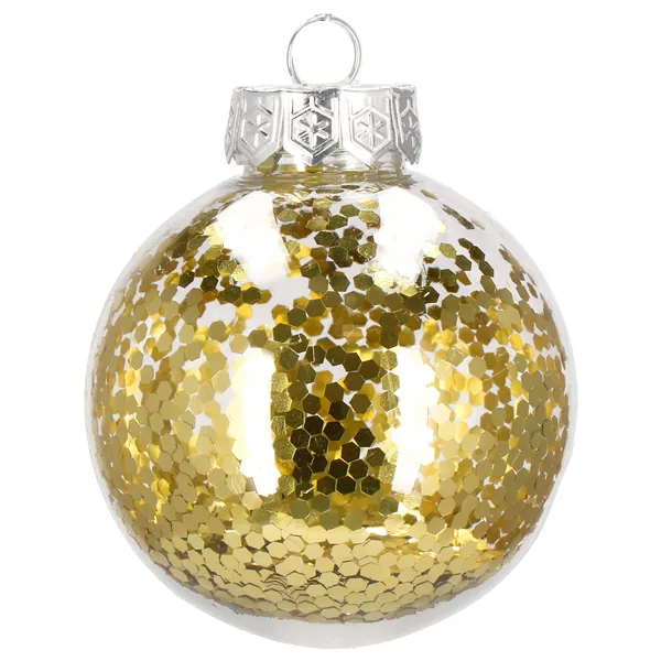 Ziemassvētku eglīšu rotājumu komplekts Springos CA0882 30gab