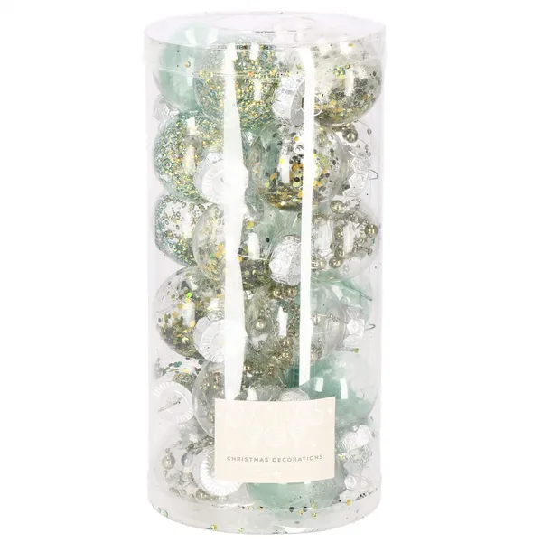 Набор ёлочных украшений Springos CA0887, 24 шт.