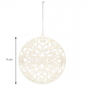 CA0773 KALĖDINĖ PUOŠA 9 CM