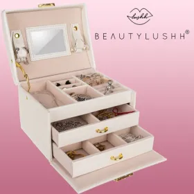 Jewelry box/case - beige