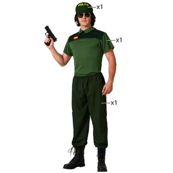 Kostumas suaugusiems Policininkas Vyras