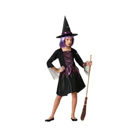 Маскарадные костюмы для детей Фиолетовый Ведьма Halloween