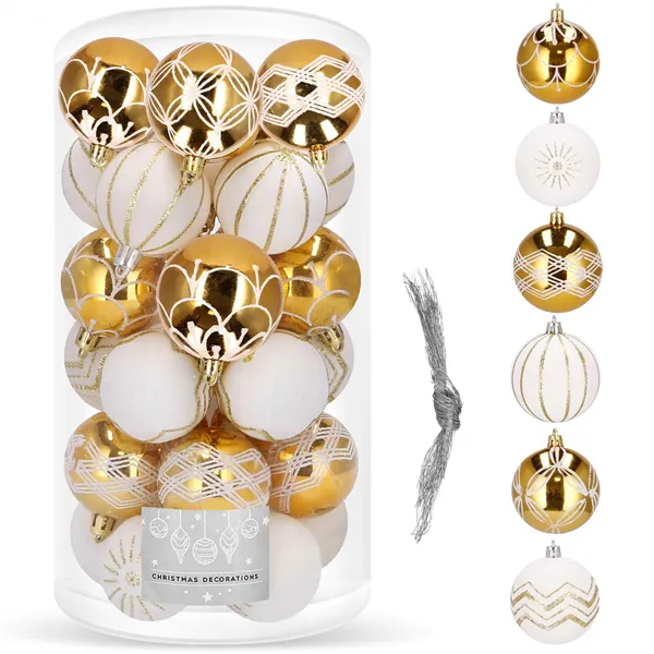 Kalėdų eglutės puošmena Springos CA0153 5 cm 30 vnt.