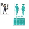 Kalėdų eglutės puošmena Springos CA0172 4/5/6 cm 30 vnt.