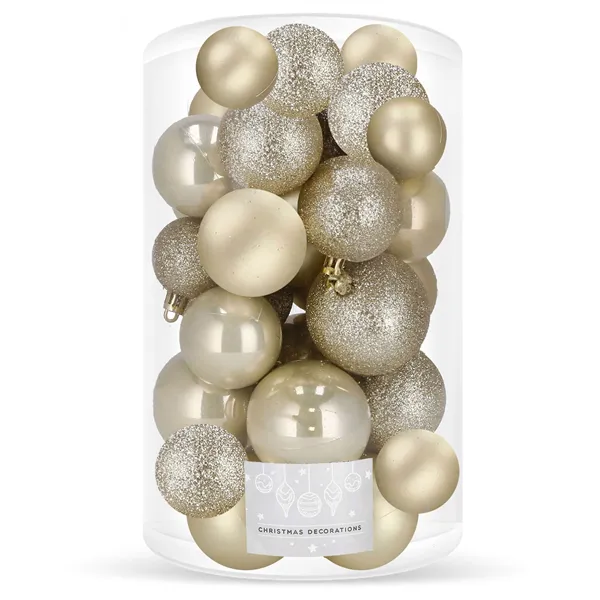 Рождественская елочная игрушка Springos CA0172 4/5/6 см 30 шт.