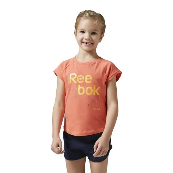 Bērnu Sporta Tērps Reebok G ES SS Oranžs