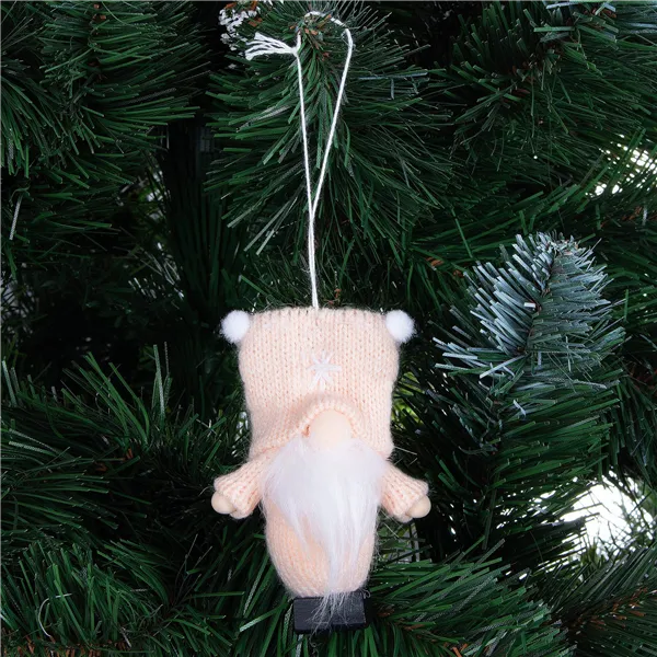 Kalėdų dekoracija, nykštukas, 8 cm, kreminė