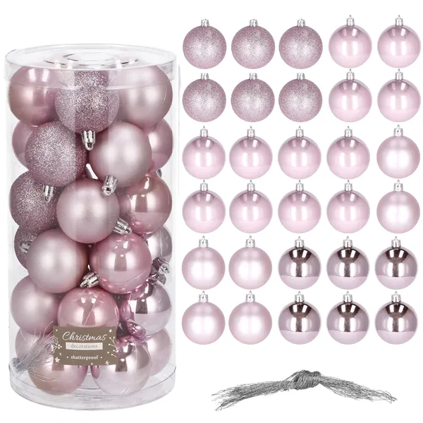 Рождественская елочная игрушка Springos CA0148, 5 см 30 шт.