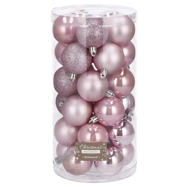 Kalėdų eglutės puošmena Springos CA0148, 5 cm 30 vnt.