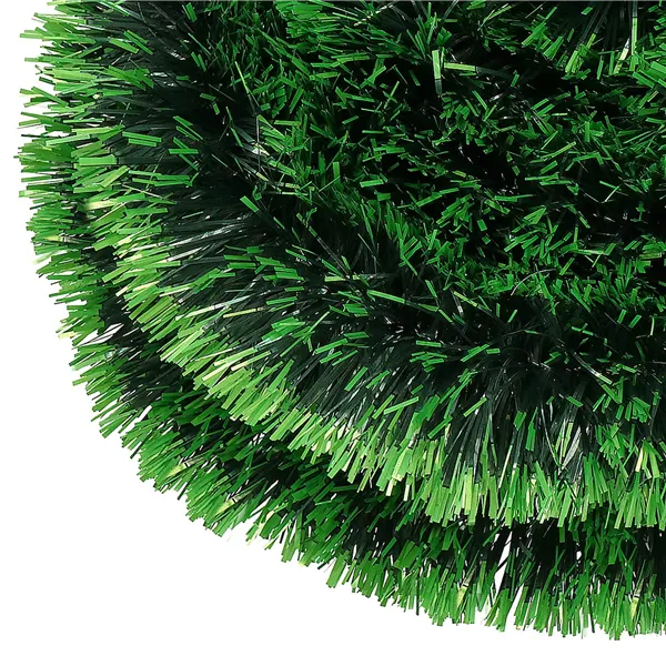 Ziemassvētku eglītes virtene 6m zaļā krāsā, Ziemassvētku eglītes vītne, diametrs 7cm