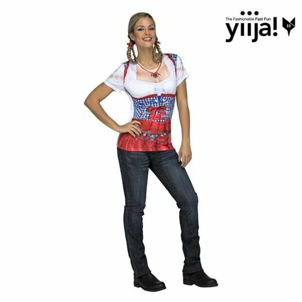 Aikuisten asut My Other Me Oktoberfest Lady Punainen