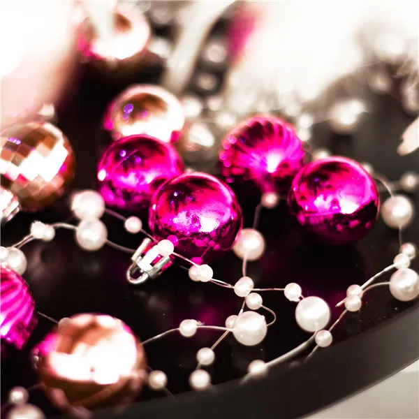 Kalėdinių eglutės papuošalų rinkinys Springos CA1131 3 CM 54 VNT