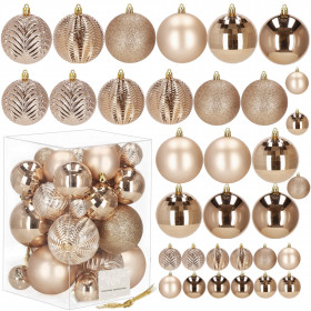Christmas balls Springos CA1163 33 PCS.