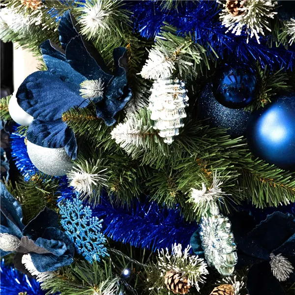 Набор рождественских украшений для ёлки Springos CA1180, 15 см, 2 шт.