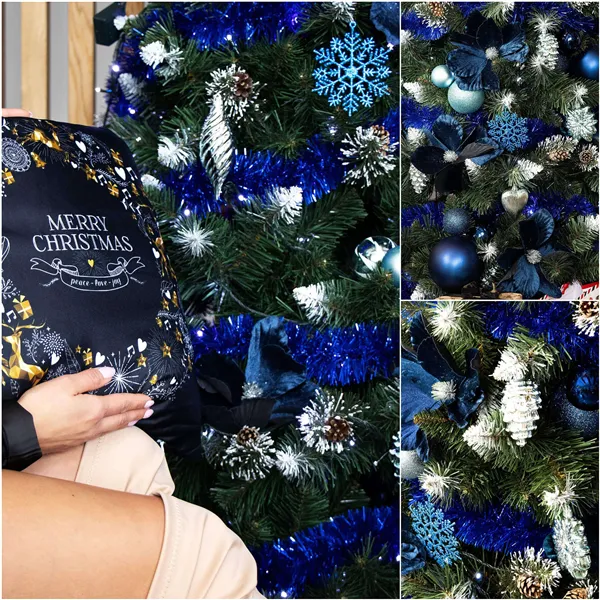 Joulukuusen koristeiden setti Springos CA1180, 15 cm, 2 kpl