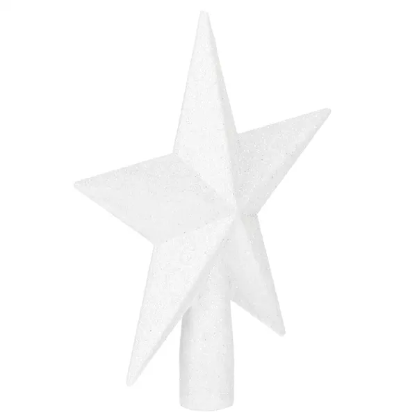 Joulukuusikansi Springos CA1194 15 cm, valkoinen