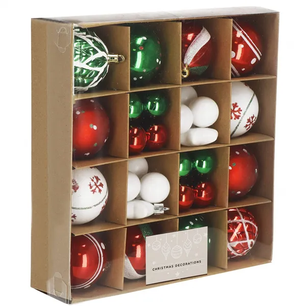 Joulukoristeet Springos CA1124 42 kpl.