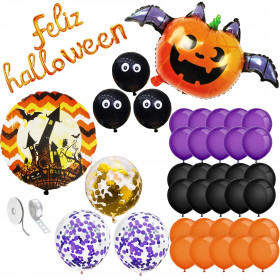 Halloween decorations Springos HA5217 52 elements