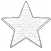 Christmas Decoration Springos CL4128, 30 LED, Stained Glass Star, Warm White Light