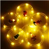 Light curtain Springos CL4042, 110 LED garland, USB lights with figurines warm white