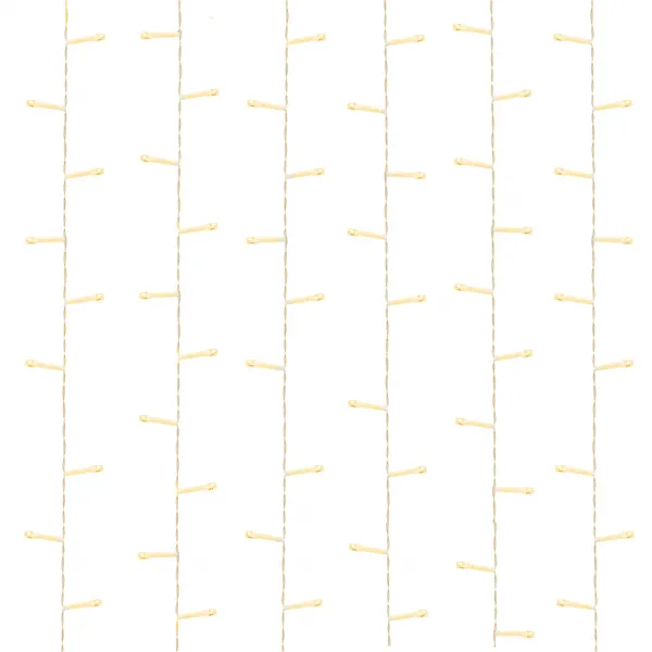Light curtain Springos CL4054 200 LED garland, icicle lights, warm white