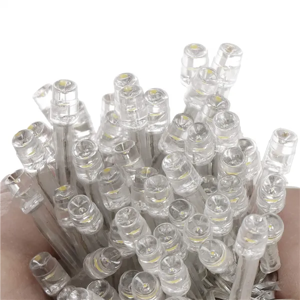 Light curtain Springos CL4054 200 LED garland, icicle lights, warm white