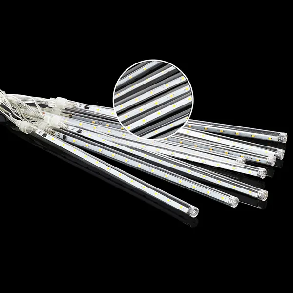 Meteor Shower Lights Springos CL4140, 288 LED, Light Curtain, Cold White, IP44