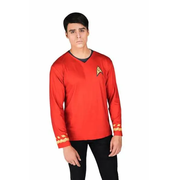 Kostiumas vaikams My Other Me Star Trek Scotty Marškinėliai Raudona