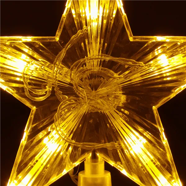 Kalėdų eglutės viršūnės žvaigždė Springos CL4130 10 LED, šiltai balta