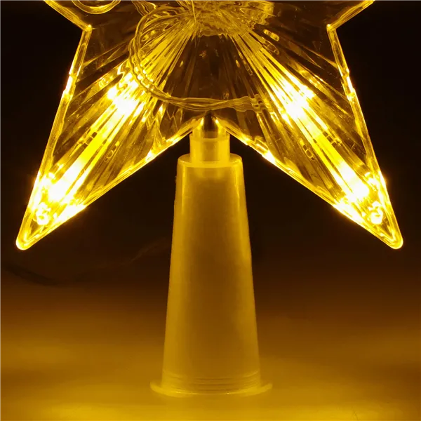 Kalėdų eglutės viršūnės žvaigždė Springos CL4130 10 LED, šiltai balta