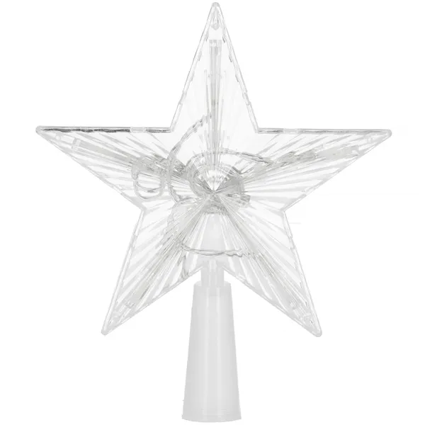 Tree topper glowing star Springos CL4130 10 LED, warm white