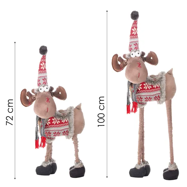 Christmas reindeer Springos CA0106, 72–100 cm