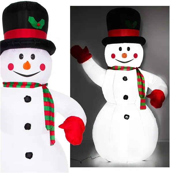 Inflatable Snowman Springos CL4056 LED Light Decoration 180 cm