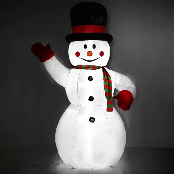 Inflatable Snowman Springos CL4056 LED Light Decoration 180 cm