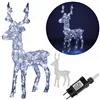 Christmas Decoration LED Reindeer Springos CL4122 100 LED, warm white