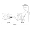 LED Christmas Decoration Reindeer with Sleigh Springos CL4119, 120 cm, Warm White
