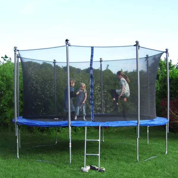 Spring cover for trampoline Springos TP-8FT 244 CM BLUE