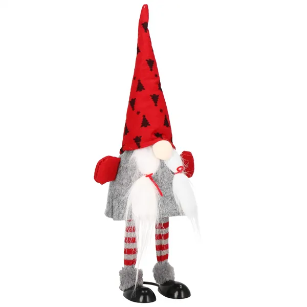 Joulukoriste – tonttu Springos CA0102, 42 cm