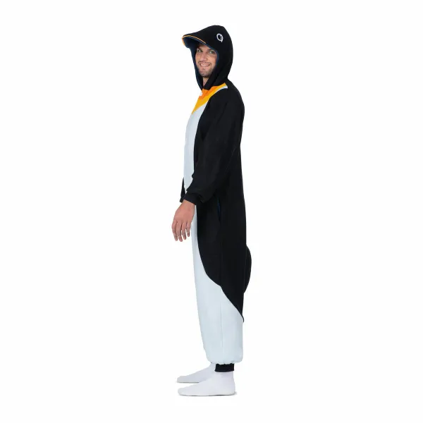 Costume for Adults My Other Me 2 Pieces Penguin Black