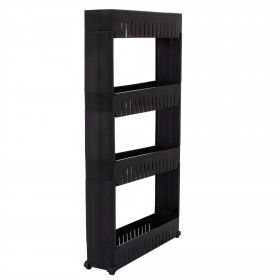 Cabinet on wheels Springos HA1017 BLACK
