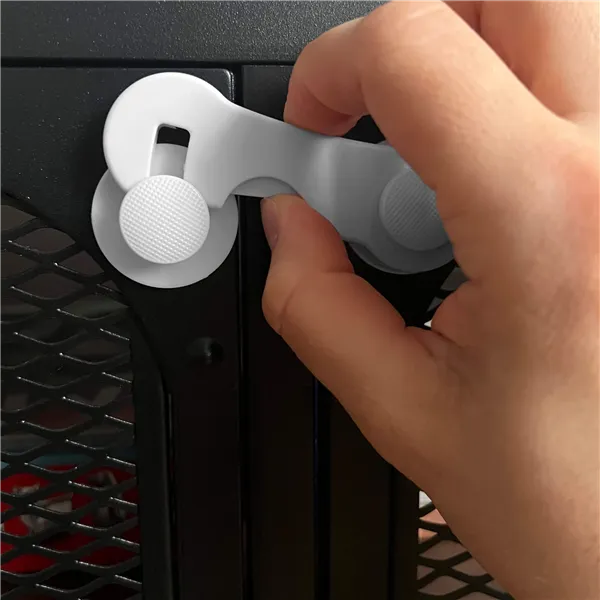 Turvalukko hyllyille ja laatikoille Springos HA5130 10 kpl.