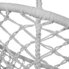 Hanging Chair Springos SPR0040 with Tassels, Grey