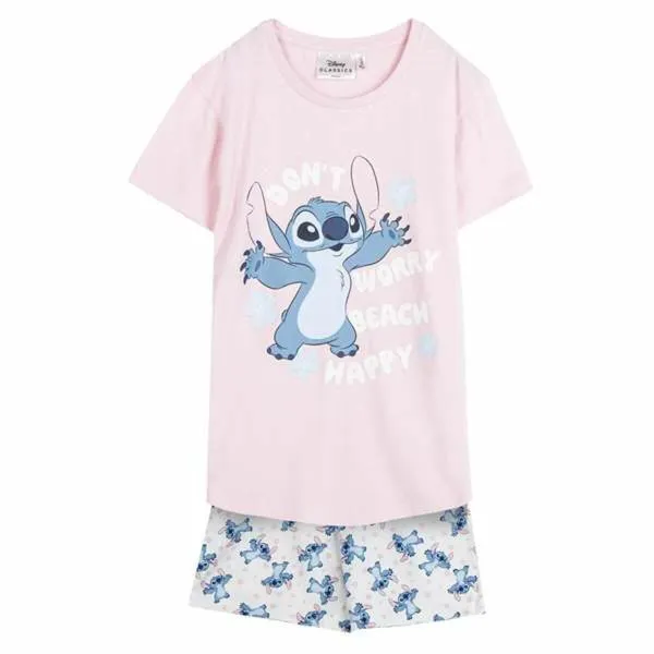 Pajama Bērnu Stitch Rozā