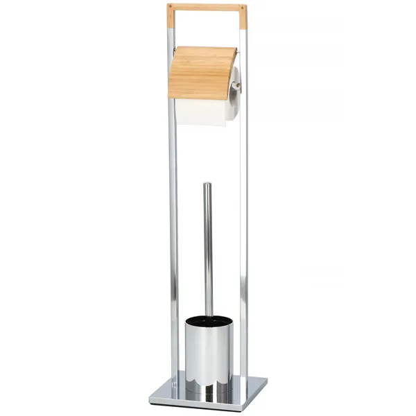 Tualetes papīra un birstes statīvs Springos TB0003