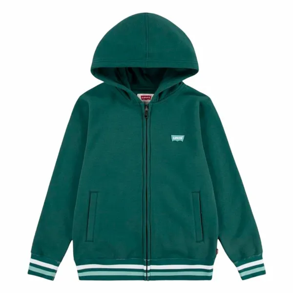 Lasten huppari Levi's Lvb Varsity Oliivi