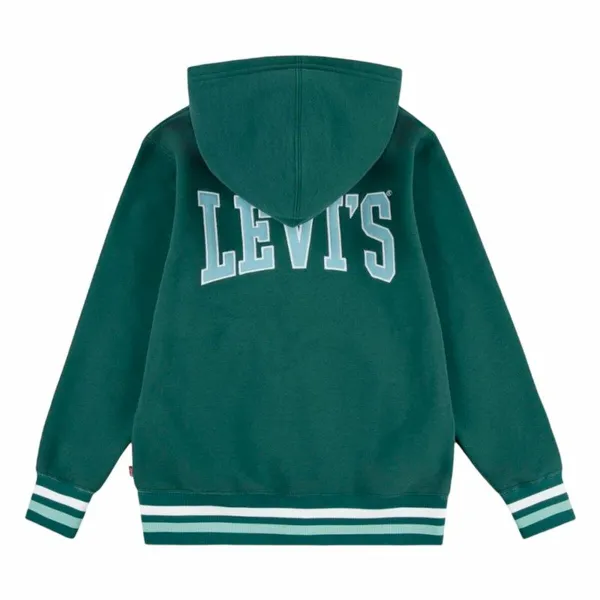 Bērnu Sporta Krekls ar Kapuci Levi's Lvb Varsity Olīvas