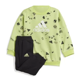 Urheiluasu vauvalle Adidas Bluv Q3 Cset Vaaleanvihreä