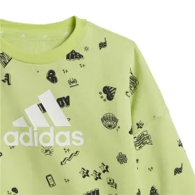 Urheiluasu vauvalle Adidas Bluv Q3 Cset Vaaleanvihreä
