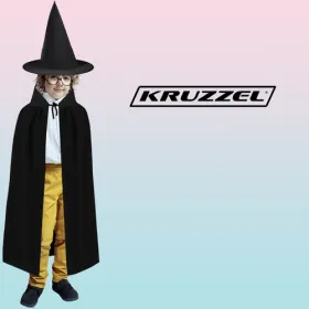 Burvja/burvja kostīmu komplekts (4 gab.) Kruzzel 19555