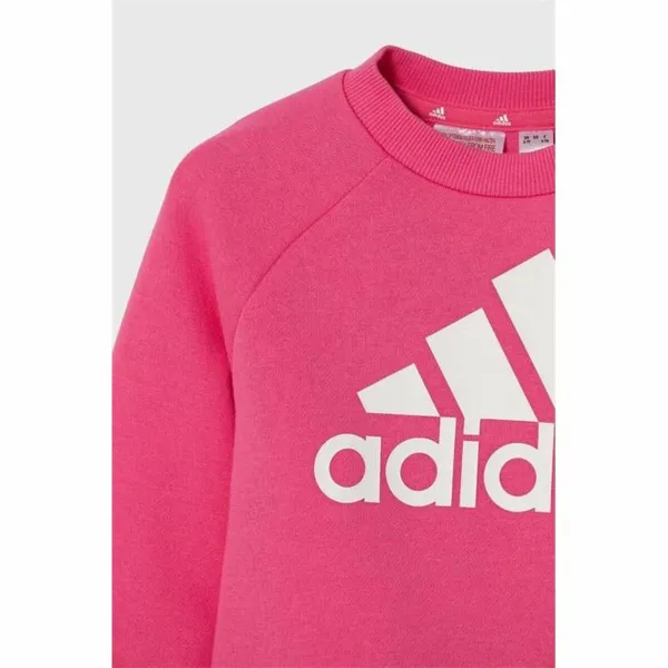 Children’s Tracksuit Adidas Essentials Black Multicolour Pink